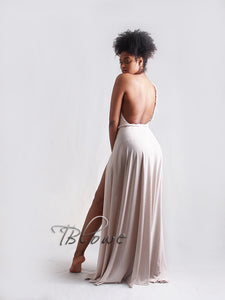 "Diana" Satin Gown